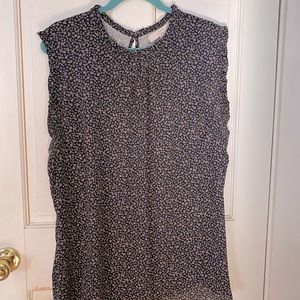 Loft Mixed Media Blouse sz24